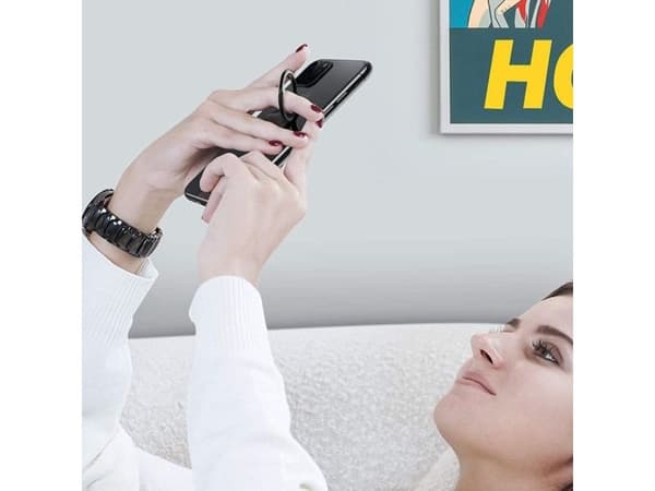 Tech-Protect magnetisk ringhållare för telefon / ring med stativfunktion - Rosa