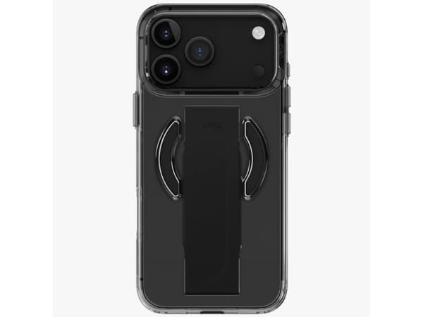 Uniq Heldro Air Case for iPhone 17 Pro Max Magclick Charging - Black