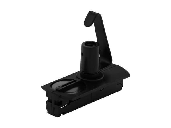 EGLO TB BASIC-adapter i sort til skinnesystemet