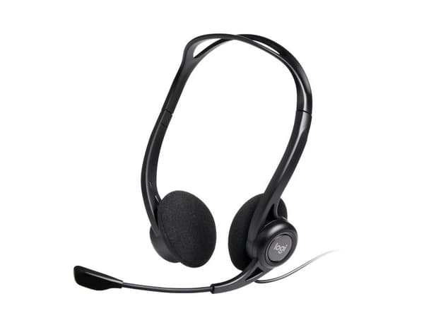 Logitech PC Headset 960 USB - Headset - på örat - kabelansluten