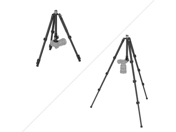 SmallRig 4059, 3 ben, Sort, 133 cm, 1,18 kg
