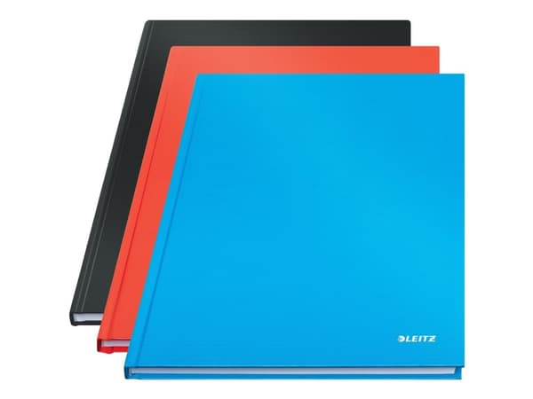 Leitz Solid A4, Yksivärinen, Punainen, A4, 80 arkkia, Matta, 90 g/m²