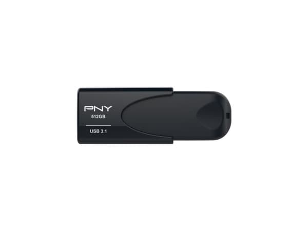 PNY Attaché 4 - USB flash-enhet - 512 GB - USB 3.1