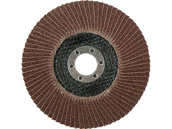 Sølv klaffskive 125 mm P60 (10053)