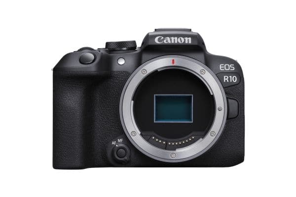 Canon EOS R10 kamerahus + monteringsadapter EF-EOS R