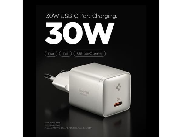 Spigen E301EU, Innendørs, AC, Sølv
