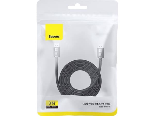 Baseus High Definition DP 8K til DP 8K-kabel 2 m (svart)
