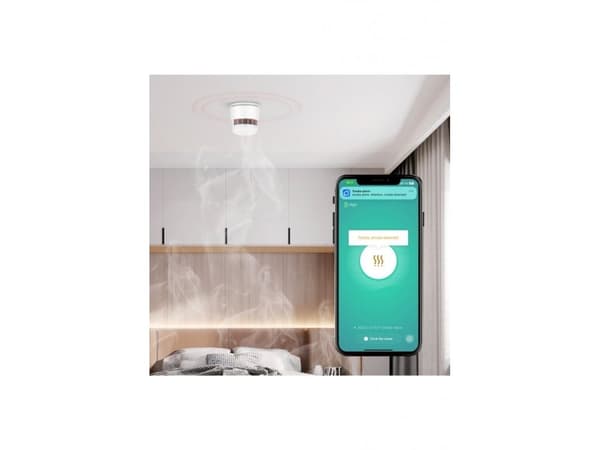 WOOX R7305 Älykäs Zigbee-savuhälytin