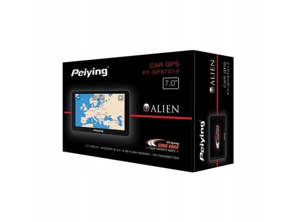 Microsoft PEIYING GPS-navigering GPS ALIEN PY-GPS7014 + karta EU