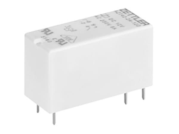 24VDC relä 8A-250VAC, 2 omkopplare