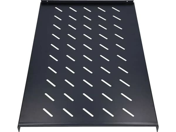 Extralink - Rack-hylle - svart - 1U - 19"