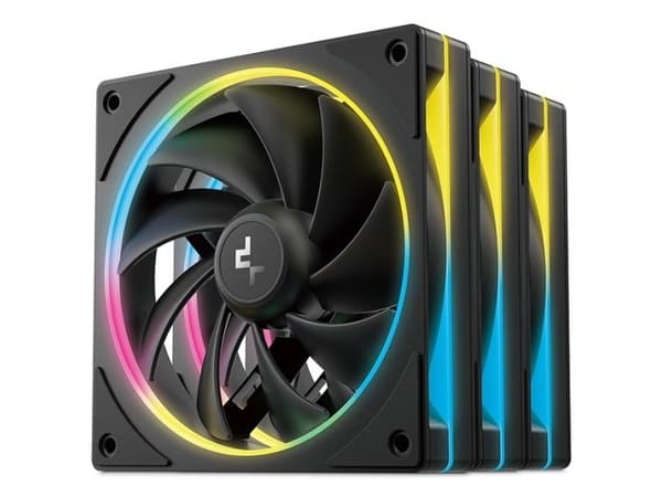 Deepcool FL12 SE - Fläktkit - 120 mm - svart