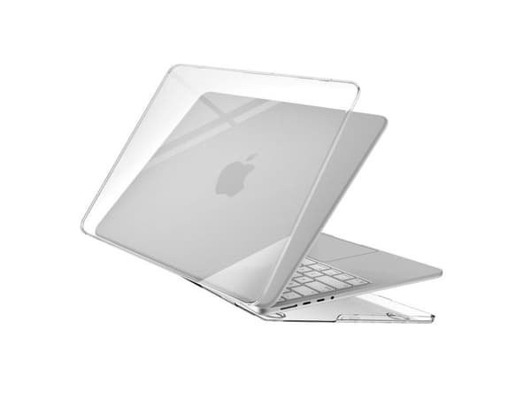 Tech-Protect softshell-etui til MacBook Pro 16" 2021 / 2023 / 2024 / 2025 / 2026 - transparent