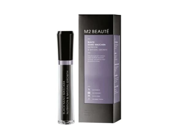 M2 BEAUTÉ Black Nano Mascara 6 ml