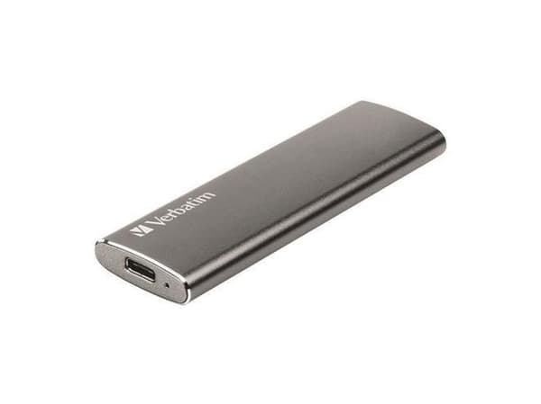 Verbatim Vx500 - SSD - 120 GB - extern (bärbar) - USB 3.1 Gen 2 (USB-C stikforbindelse) - space grey