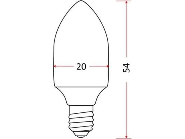 Rum-Lux E14 10W 230V Perinteinen lamppu yövaloon