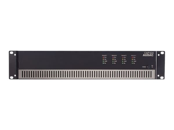 Audac CAP424 - Strömförstärkare - svart