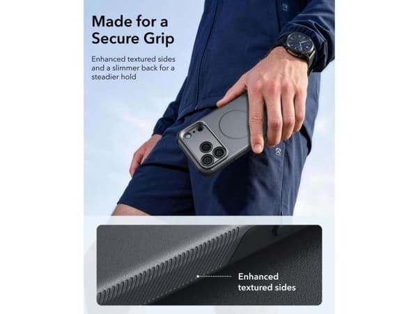ESR CYBER TOUGH KICKSTAND MAGSAFE IPHONE 17 PRO MAX / 18 PRO MAX GREY