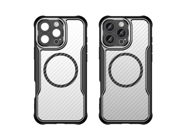 MagSafe silikonfodral för iPhone 16 Pro Max - svart