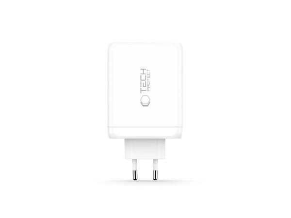 TECH-PROTECT NC200W-GAN 4-PORT NETWORK CHARGER PD 200W / QC3.0 WHITE
