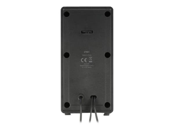 Delock - Kaiuttimet - PC:lle - 3 Watt (Yhteensä) - musta
