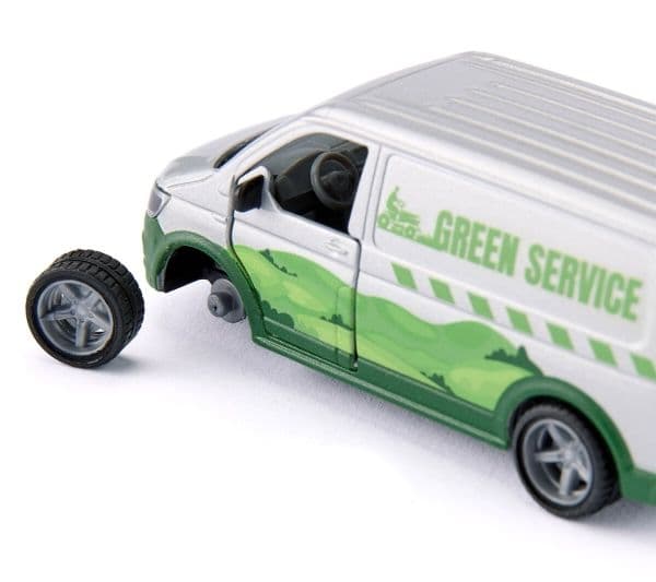 Siku 1:50 VW T6 med gressklipper