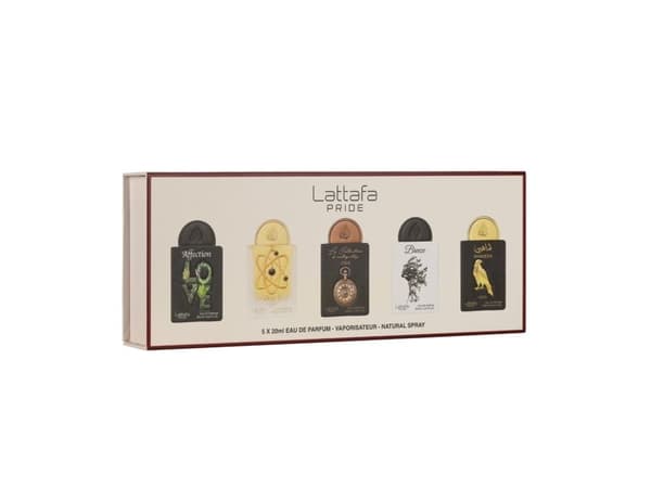 Lattafa presentförpackning 01 EDP 5 x 20 ml