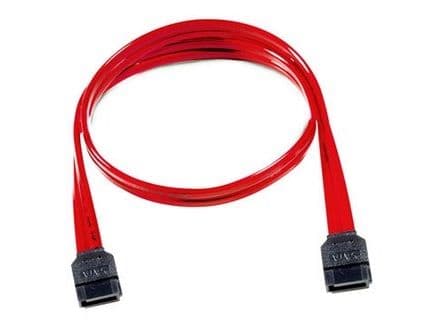 Supermicro SATA Cable (2Ft.), 0,6 m, Punainen