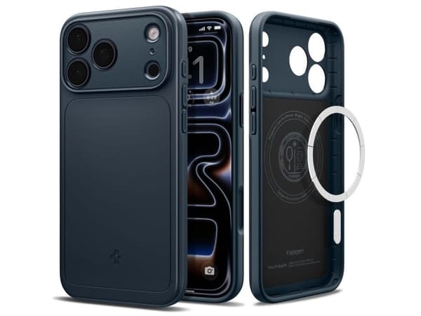 Spigen iPhone 2026 Pro Max/ 17 Pro Max Thin Fit MagFit Metal Slate, Mobilskal, Apple
