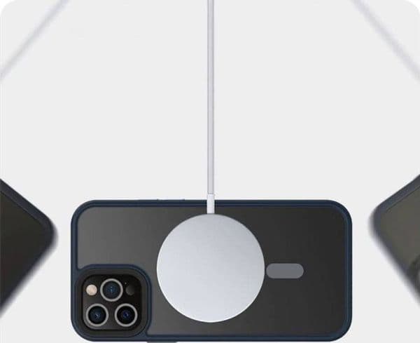 Tech-Protect MagMat MagSafe-deksel til iPhone 13 - matt sort