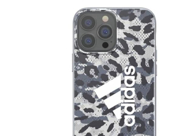 Adidas OR SnapCase leopard-deksel til iPhone 13 Pro Max - grå
