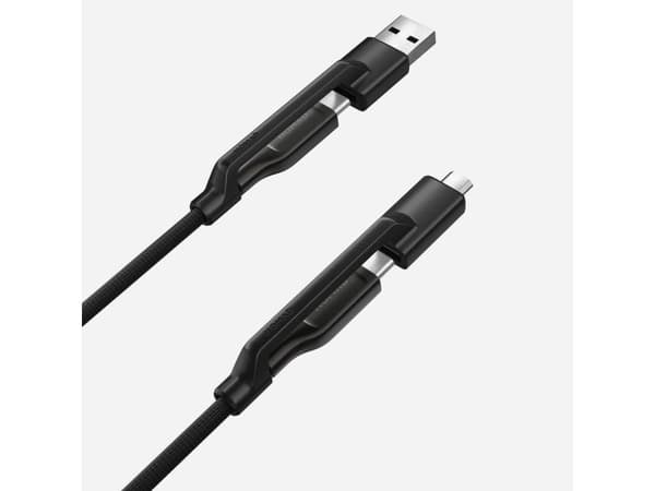 Nomad Universal Kevlar Cable USB-C, 0.3m, carbide