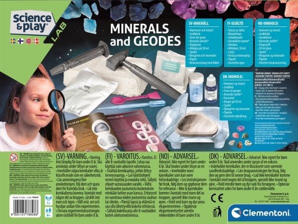 Mineraler og geoder (nordisk)