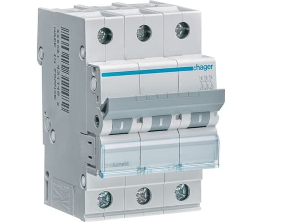 Hager MCN304E, 230 - 400 V