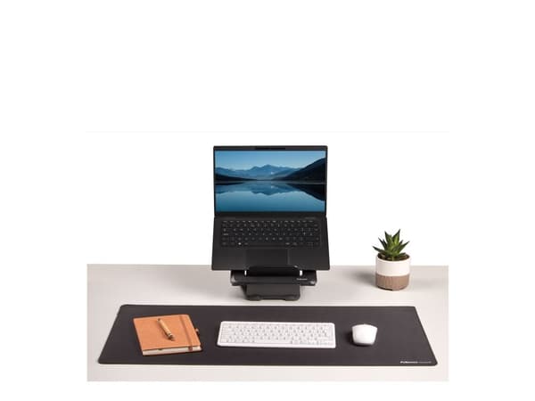 Fellowes (New) Breyta Desk Mat Black, musta