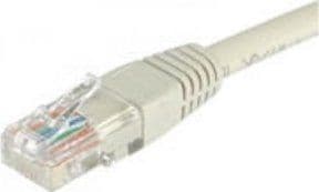 Patchkabel CAT.6 U/UTP uskjermet kobber grå 7 m