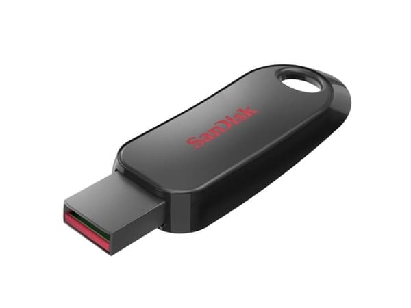 SanDisk Cruzer Snap - USB-flashstasjon - 128 GB - USB 2.0