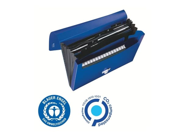 Projektimappi Leitz Recycle A4 PP blå - (5 stk.)
