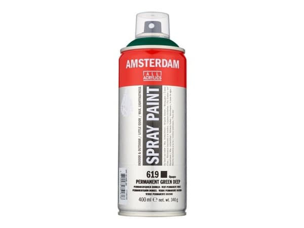 Amsterdam sprayfärg permanent green deep 619