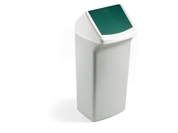 Svinglåg Durable Durabin Square 40L grøn