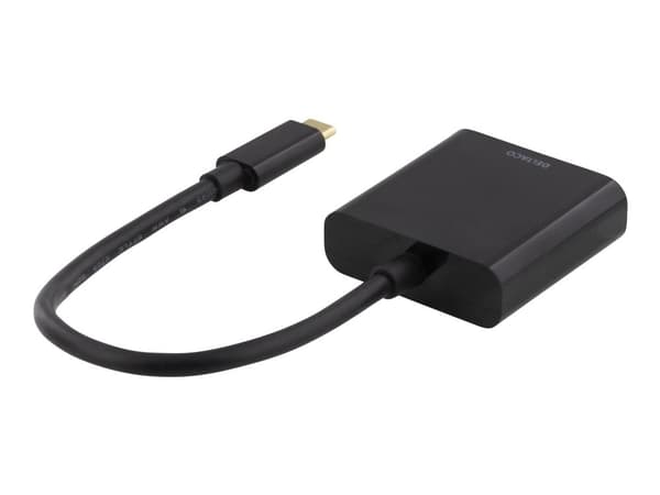 DELTACO USBC-HDMI8 - Extern videoadapter - USB-C - HDMI - sortering