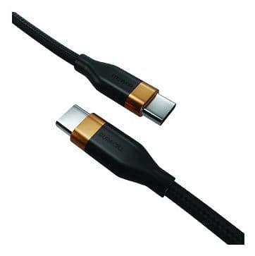 Duracell DRU5020A, 2 m, USB-C, USB-C, Sort