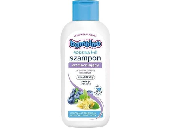 Bambino Strengthening Shampoo For Thin And Delicate Hair 400ml