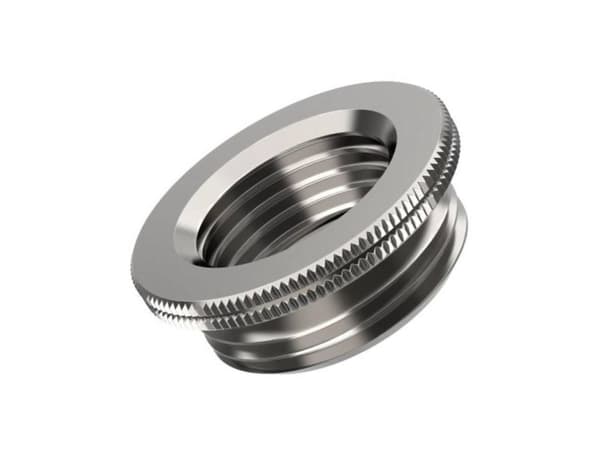 Lapp 52104313, Låsmutter, mässing, Nickel, Silver, Krom, -60 - 200 ° C, 50 styck