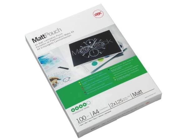 Laminointitasku GBC A4 125mic matto pk100