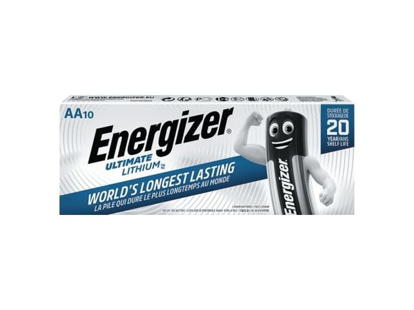 Energizer Ultimate Lithium - Batteri 10 x AA-type - Li