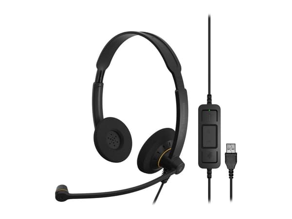 Headset Sennheiser SC 60 USB med ledning, stereo
