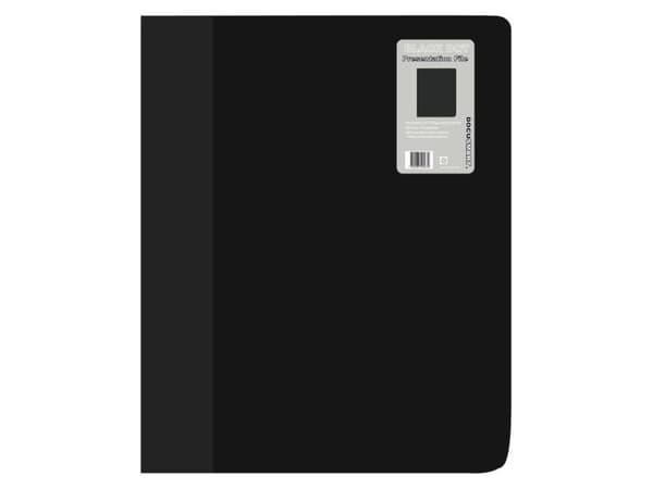 Demomappe, BNT Docusmart sort, 210x297mm, plastik