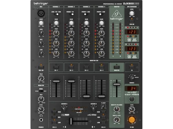Behringer DJX900USB, 5 kanaler