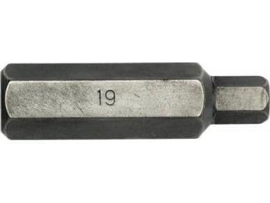 Teng Tools bits for sekskant sokkel lengde 75 mm 19 mm